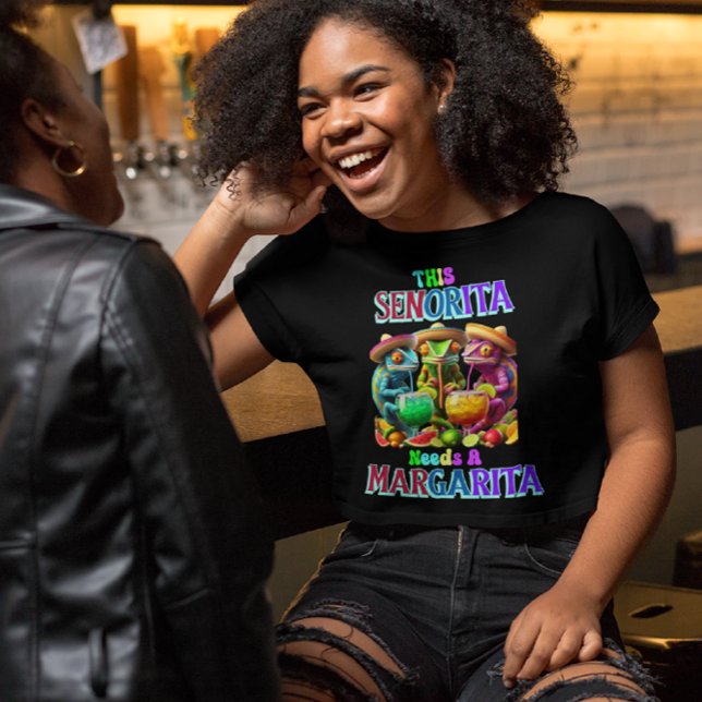 Fiesta Caliente senorita needs a margarita T-Shirt (Creator Uploaded)