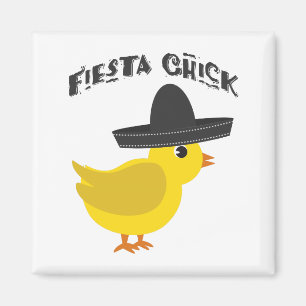 Fiesta Chick Magnet