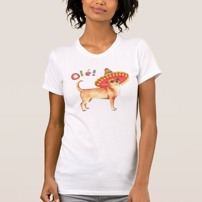 Fiesta Chihuahua T-Shirt (Front)