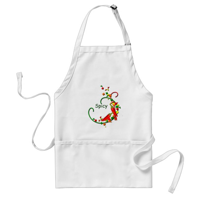 Fiesta Chilli Peppers Apron (Front)