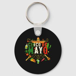 Fiesta Cinco De Mayo T Shirts Men Women Taco Key Ring