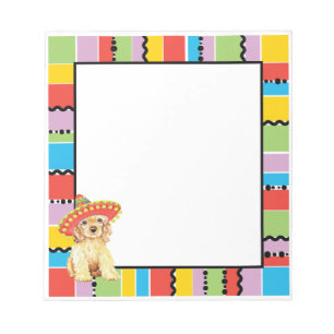 Fiesta Cocker Spaniel Notepad