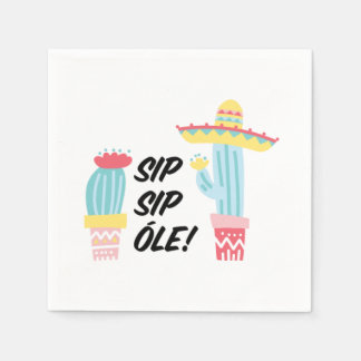 Fiesta Cocktail Napkins