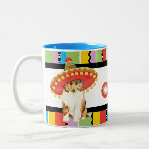 Fiesta Collie Two-Tone Coffee Mug