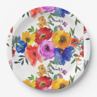Fiesta Colourful Flower Mexican Wedding Engagement