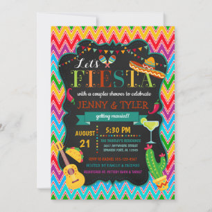 Fiesta Couples Shower Invitation