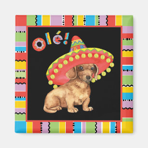 Fiesta Dachshund Magnet