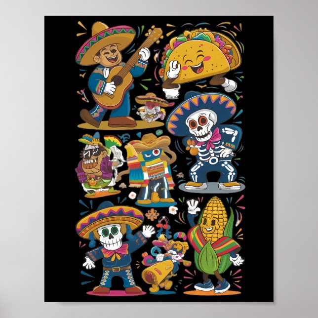 Fiesta Dancers: The Ultimate Salsa Squad Poster (Front)