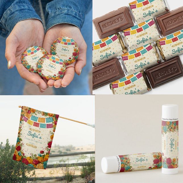 Fiesta de Colores Quinceanera, custom Magnet (Creator Uploaded)