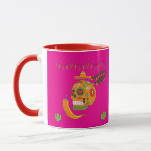 Fiesta de Fuego hot pink Mug