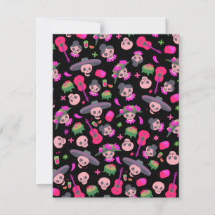 Fiesta De Los Muertos Greeting Card