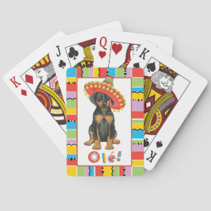 Fiesta Doberman Pinscher Playing Cards
