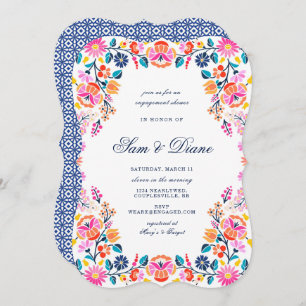 Fiesta Engagement Shower Invitation