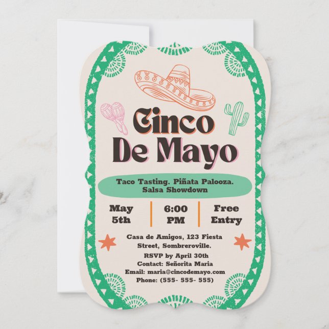 Fiesta Fantástica: Cinco de Mayo Celebration (Front)