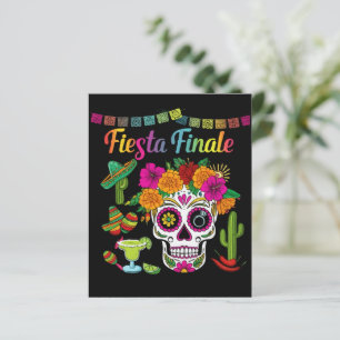 "Fiesta Finale" Colourful Sugar Skull Bachelorette