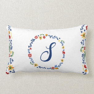 Fiesta Floral Lumbar Cushion