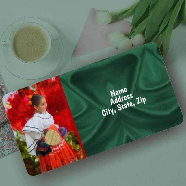 Fiesta Flower 2555 Address Label (Creator Uploaded)