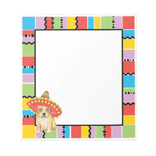 Fiesta Frenchie Notepad