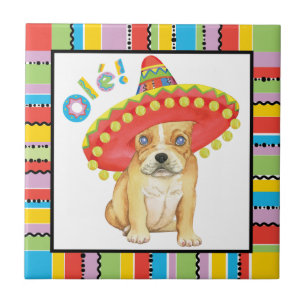 Fiesta Frenchie Tile