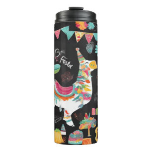 Fiesta Fun Print Thermal Tumbler