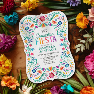 Fiesta Graduation Party Invitation