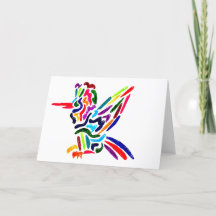 Fiesta Hummingbird Cards