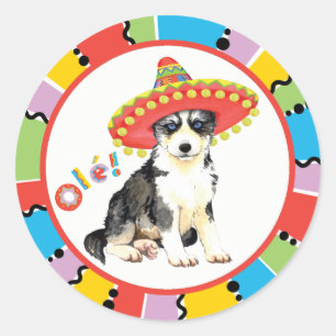 Fiesta Husky Classic Round Sticker