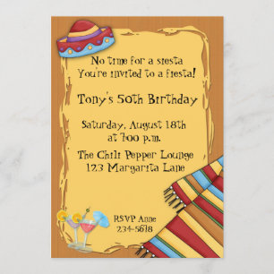Fiesta Invitation