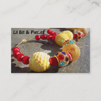 Fiesta Jewerly and Accessories Business Cards
