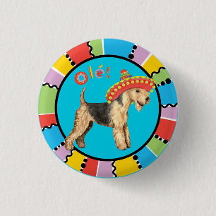 Fiesta Lakeland Terrier 3 Cm Round Badge