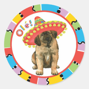 Fiesta Leonberger Classic Round Sticker