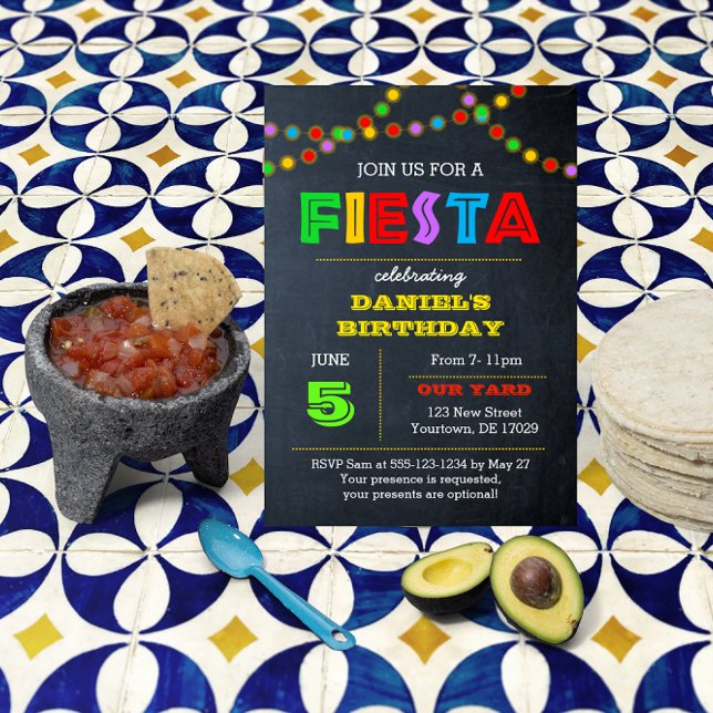 Fiesta Lights All Occasion Invitation (Creator Uploaded)