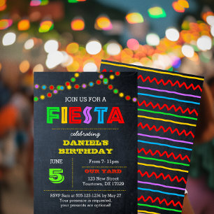 Fiesta Lights All Occasion Invitation