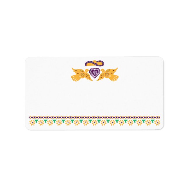 Fiesta Lovebirds Small Labels (Front)