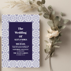 Fiesta Mexican Colourful Floral Wedding Invitation