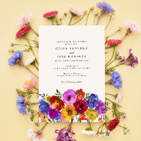 Fiesta Mexican Colourful Floral Wedding