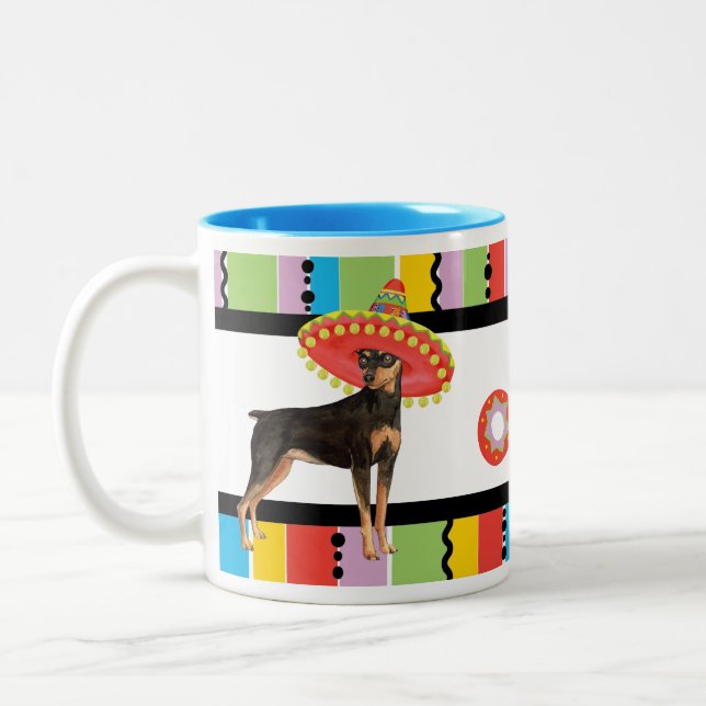 Fiesta Min Pin Two-Tone Coffee Mug (Left)
