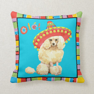 Fiesta Miniature Poodle Cushion