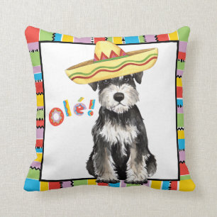 Fiesta Miniature Schnauzer Cushion