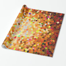 Fiesta mosaic wrapping paper