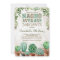 Fiesta Nacho Average Baby Shower Cactus Invite