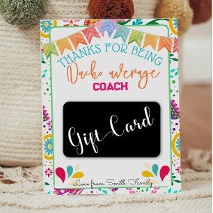 fiesta nacho average teacher coach gift card