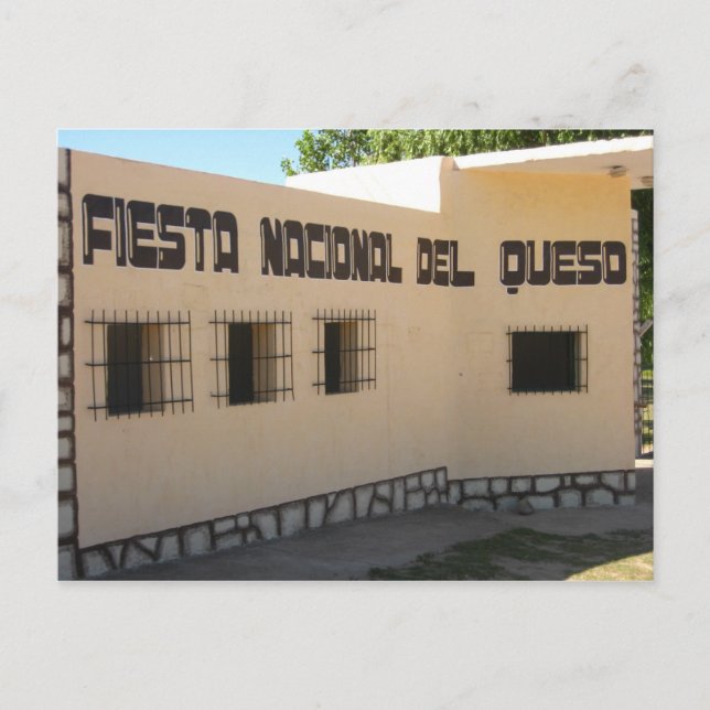 fiesta nacional del queso postcard (Front)