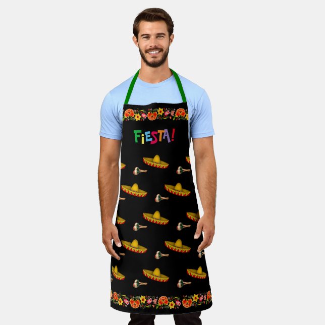 Fiesta (or Cinco de Mayo Party)  Apron (Worn)