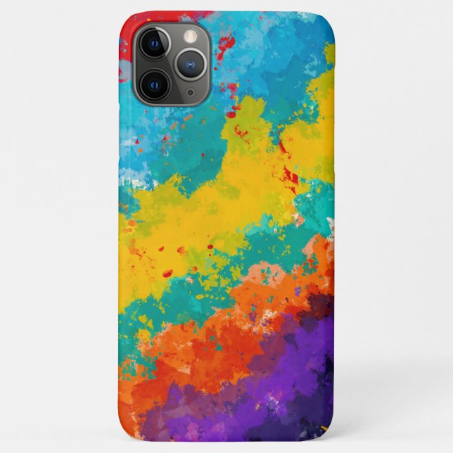 Fiesta Paint Colour Splash Colourful Splashes Case-Mate iPhone Case (Back)