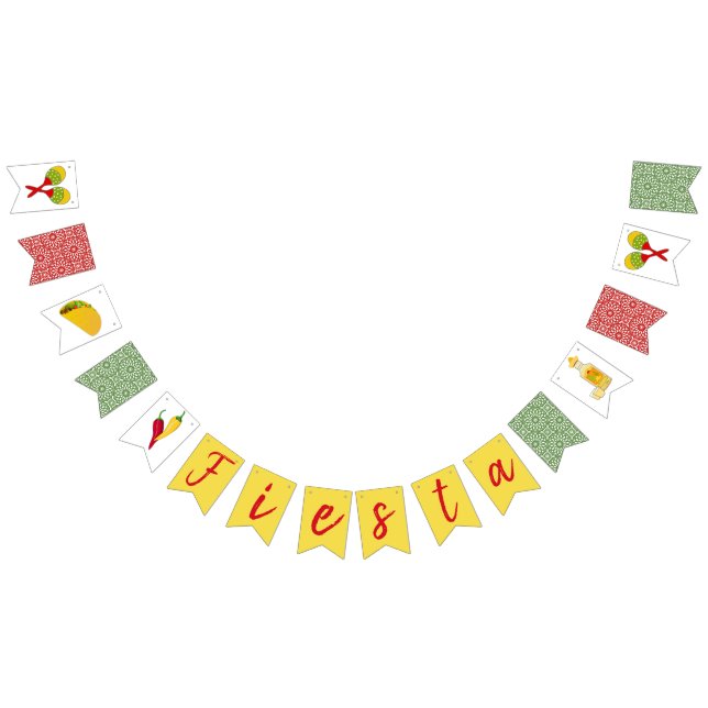 Fiesta Party Flag Banner (All)