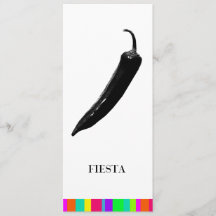 Fiesta Party Invitations | Mexican Hot Pepper
