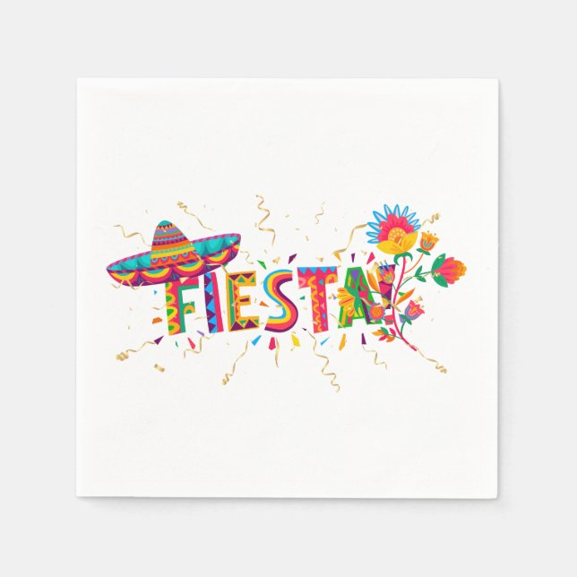 Fiesta - Party Napkin (Front)