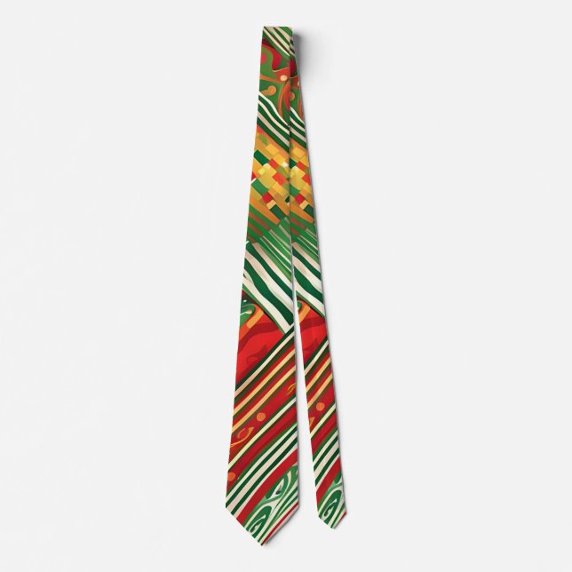 fiesta patchwork tie  (Front)