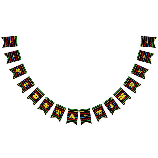 Fiesta Personalised Bunting Banner (All)